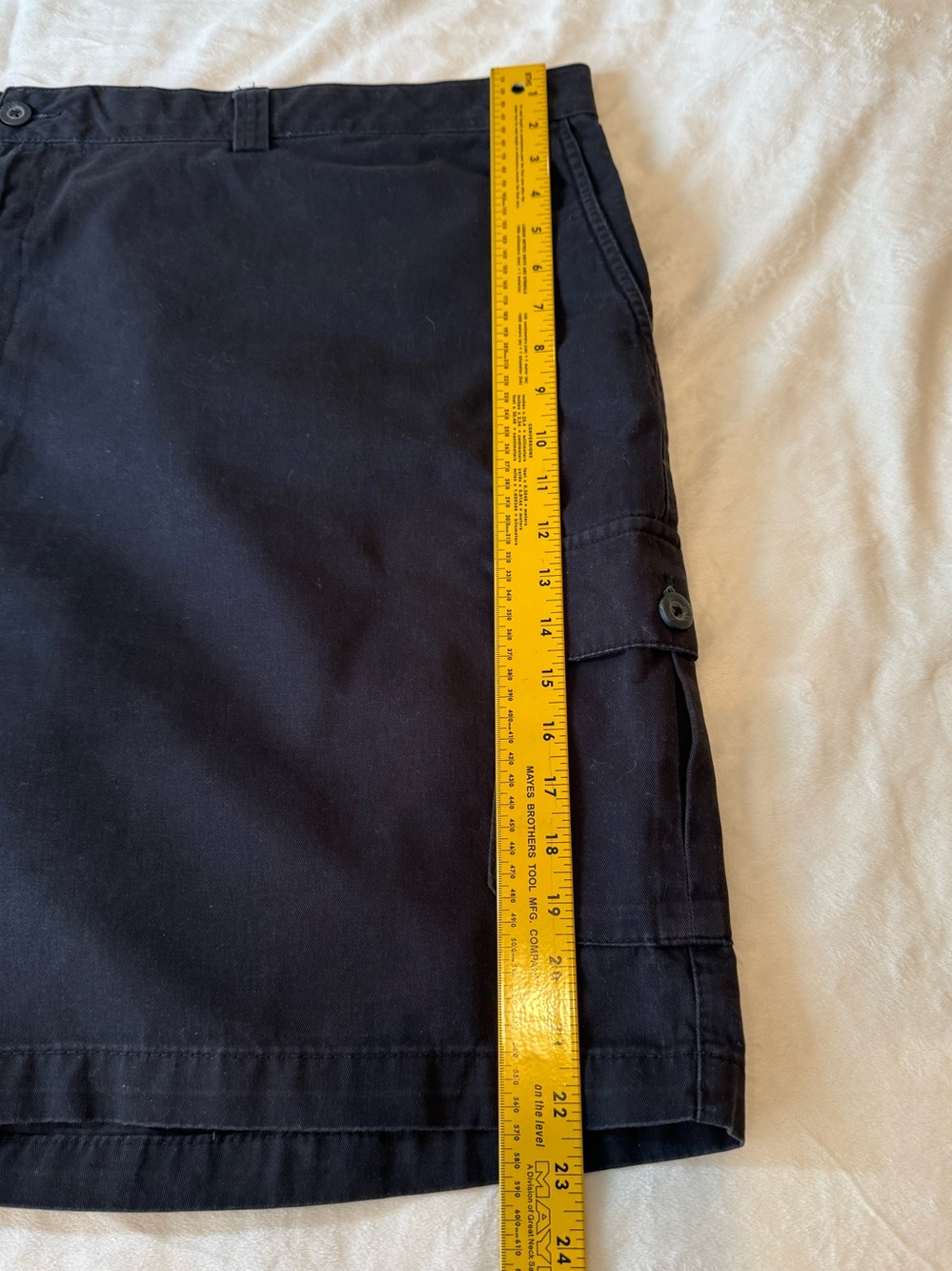 Harbor Bay Men’s Cargo Shorts 52R Black Utility Hiking Work Casual Big & Tall - Picture 5 of 5